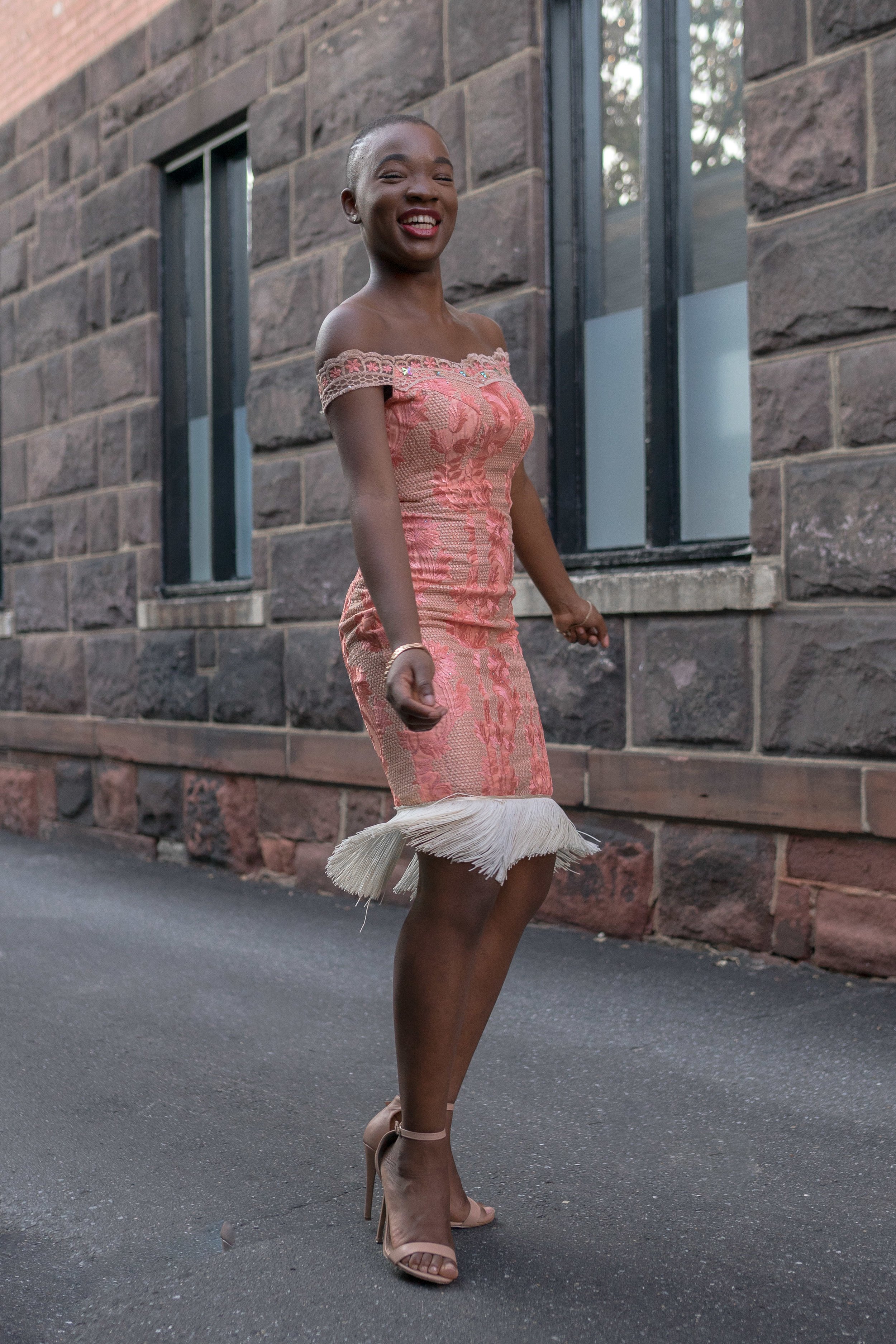 African short dress and style