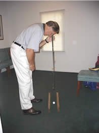 Practice Your Putting at Home.