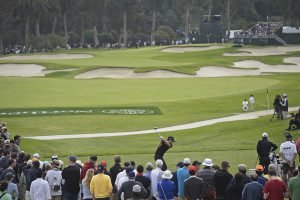 10th hole at Riviera Country Club  (Photo by Chris Condon/PGA TOUR)