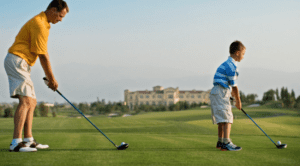 Hook your child on Golf.