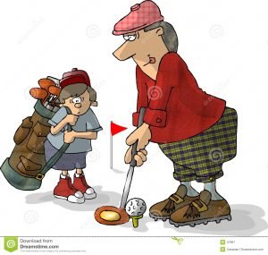 When playing in Scotland take a Caddie
