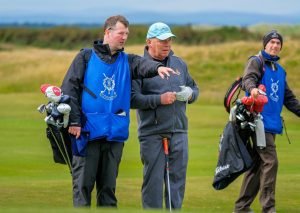 When playing in Scotland take a Caddie