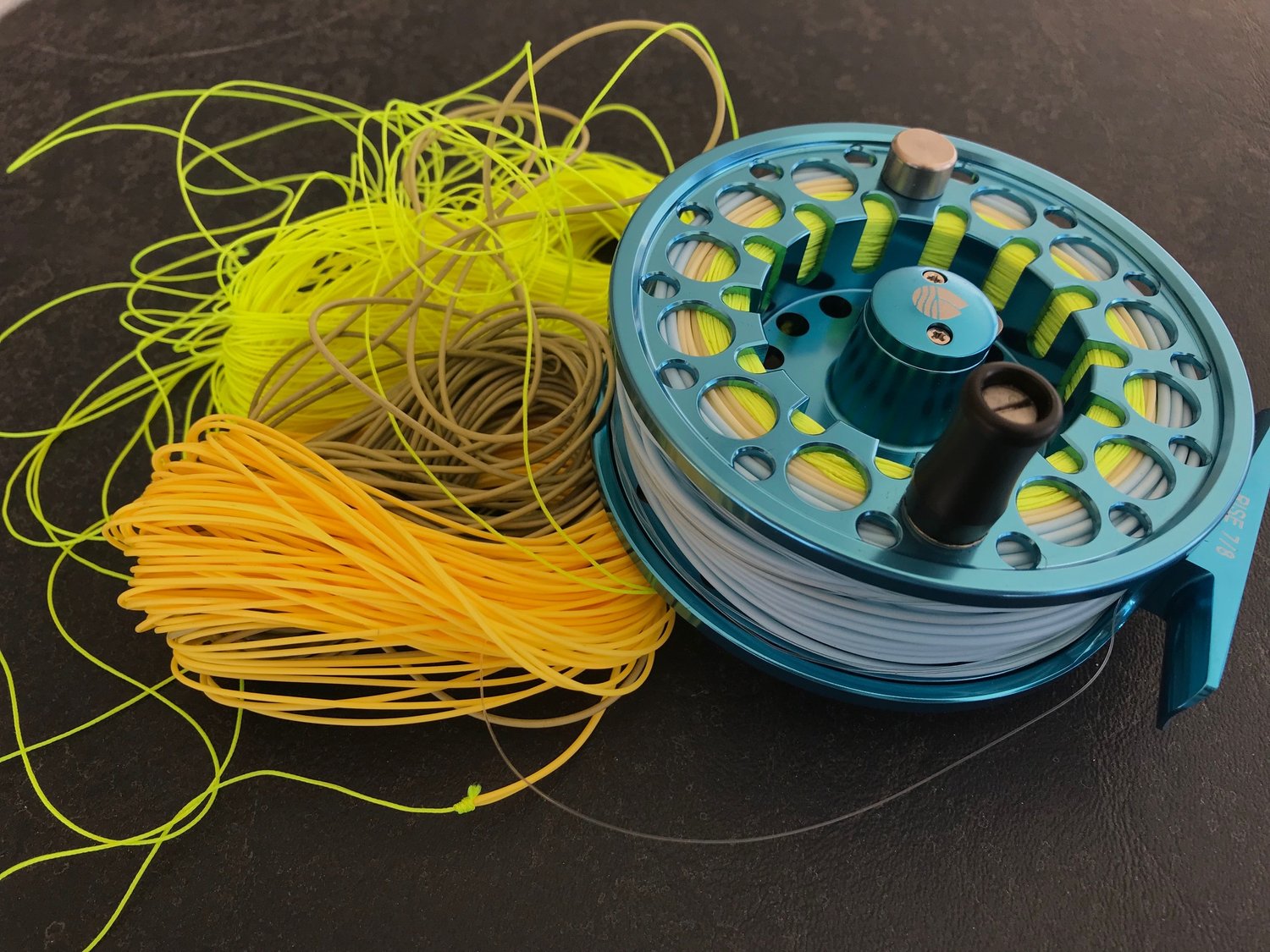 How to Attach Backing Line to the Reel. 