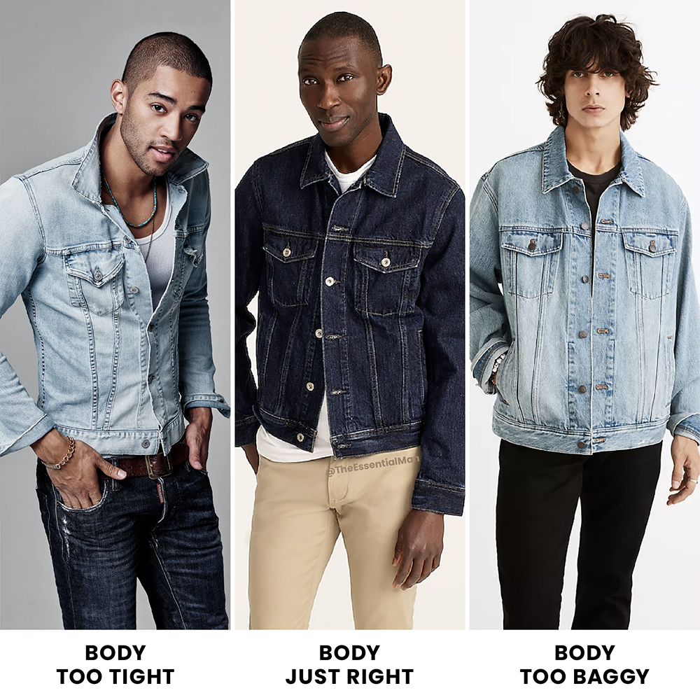 The Best-Fitting Denim Jacket for Short Men
