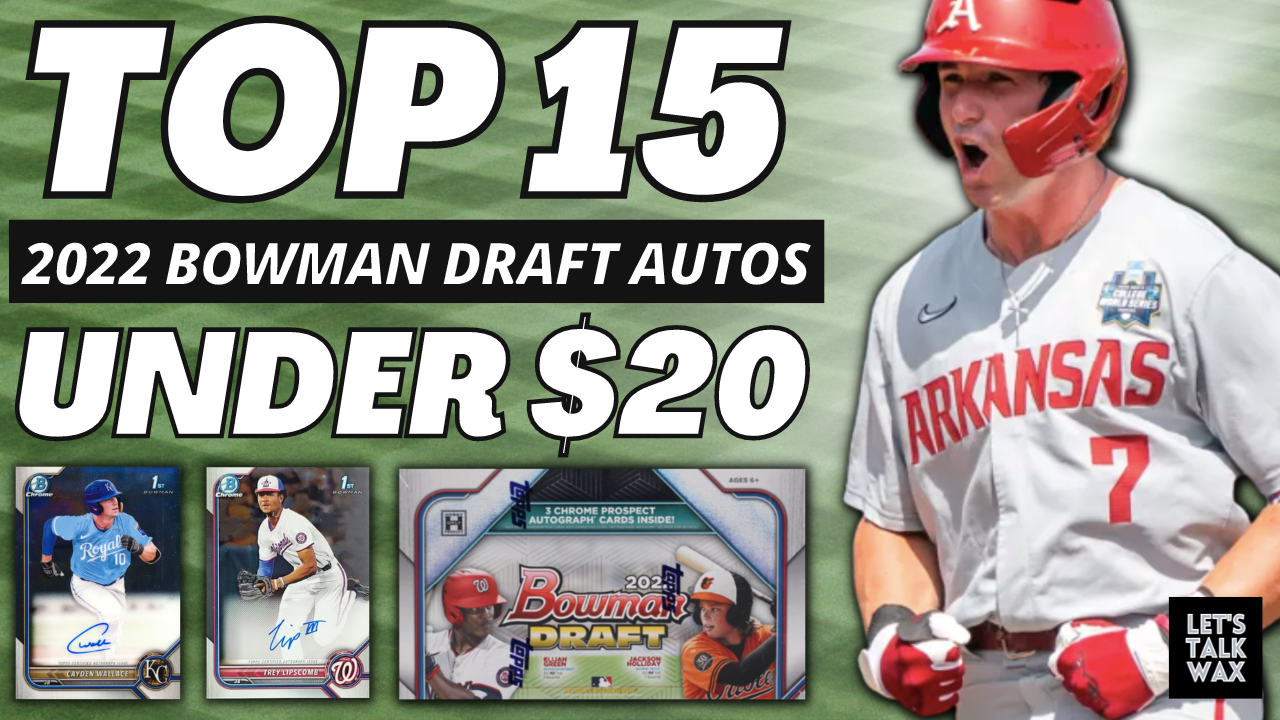 2022 Bowman Draft Sleeper Prospects Bowman Baseball Cards — LET'S