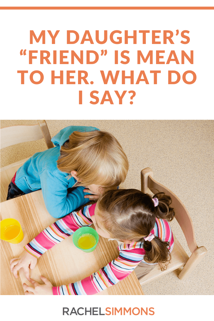 One of the biggest challenges of raising girls is dealing with friendship challenges. So what do you do when your daughter's friend is mean, or worse bullying, her? Here's my parenting advice for dealing with relational aggression. 