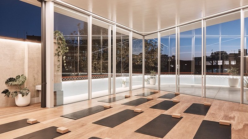 yoga studio design