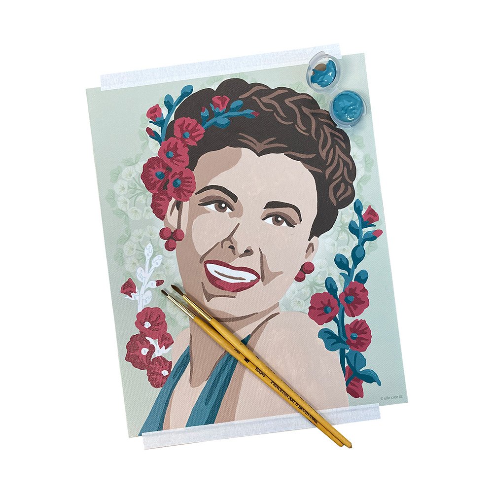 Lena Horne  Paint-by-Number Kit for Adults — Elle Crée (she creates)