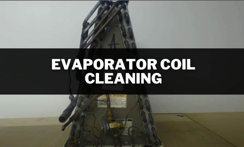 Clean A Dirty AC Evaporator Coil