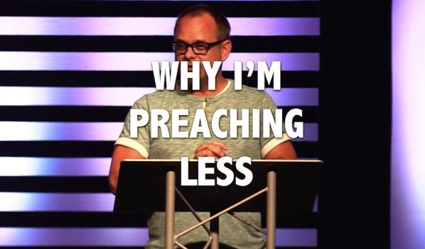 Preaching less
