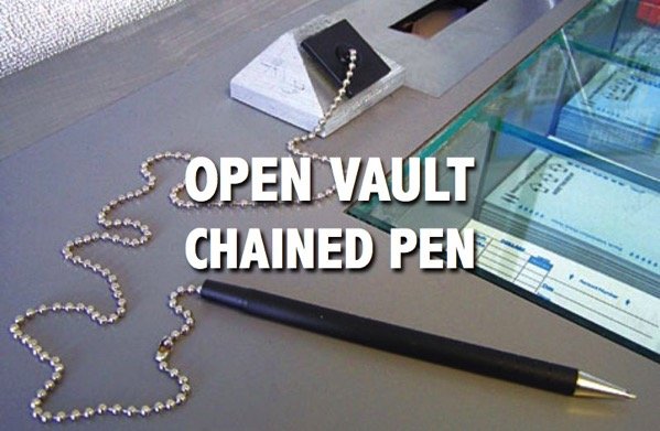 Chained Pen