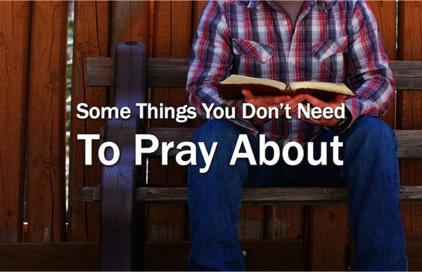 Pray about