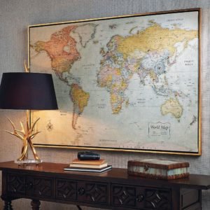 spruce it up with an antique map home design