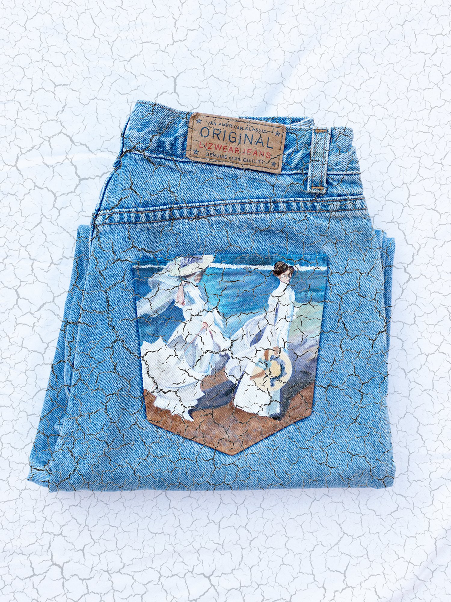 Denim Painting 101: How to Avoid Cracking