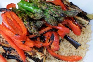 Whole Wheat CousCous Grilled Vegetables