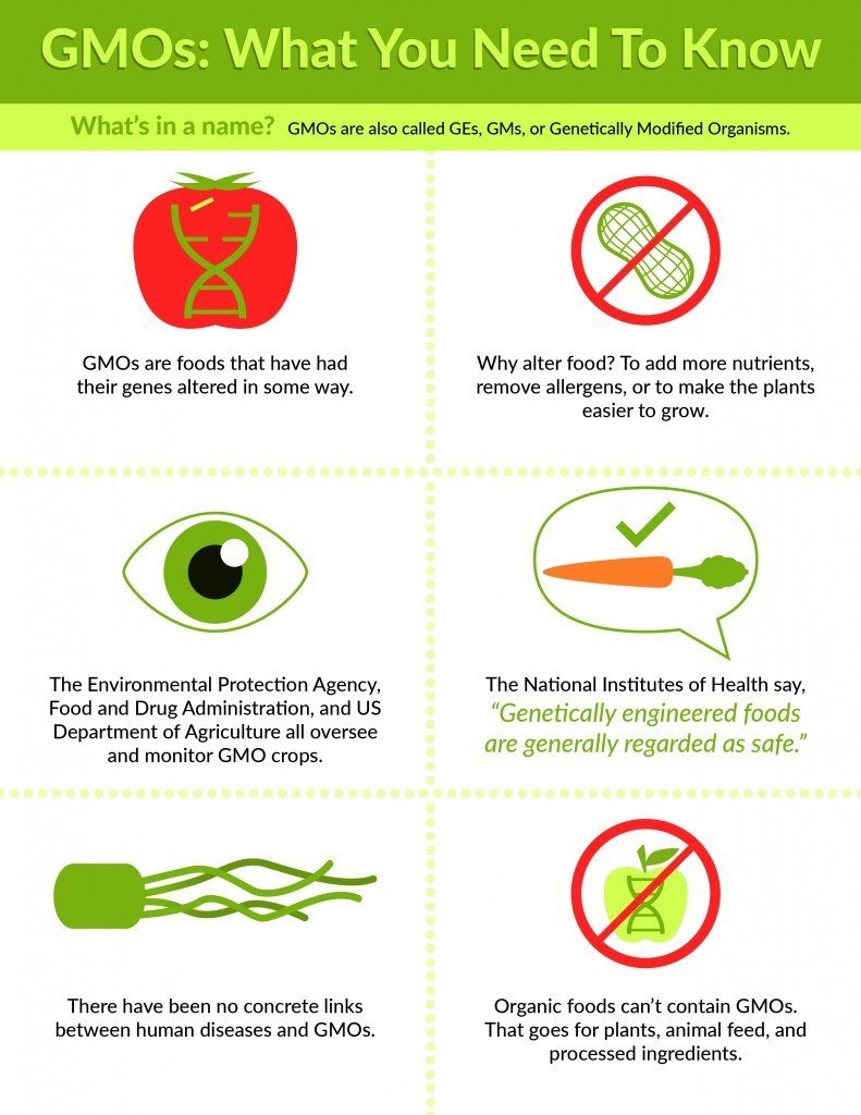 Free GMO Infographic