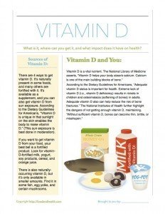 Vitamin D Handout