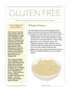 Gluten Free Nutrient Rich