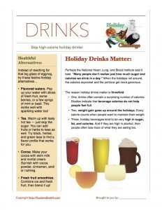 Holiday Challenge: Drinks