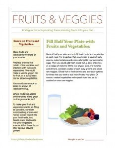 Strategies More Fruits Veggies