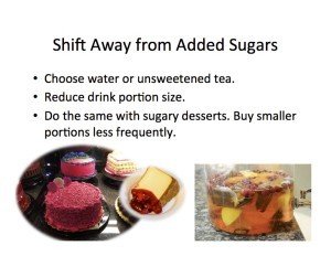 Shift from Added Sugars