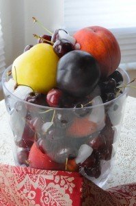 Ice Bucket of Tree Fruit