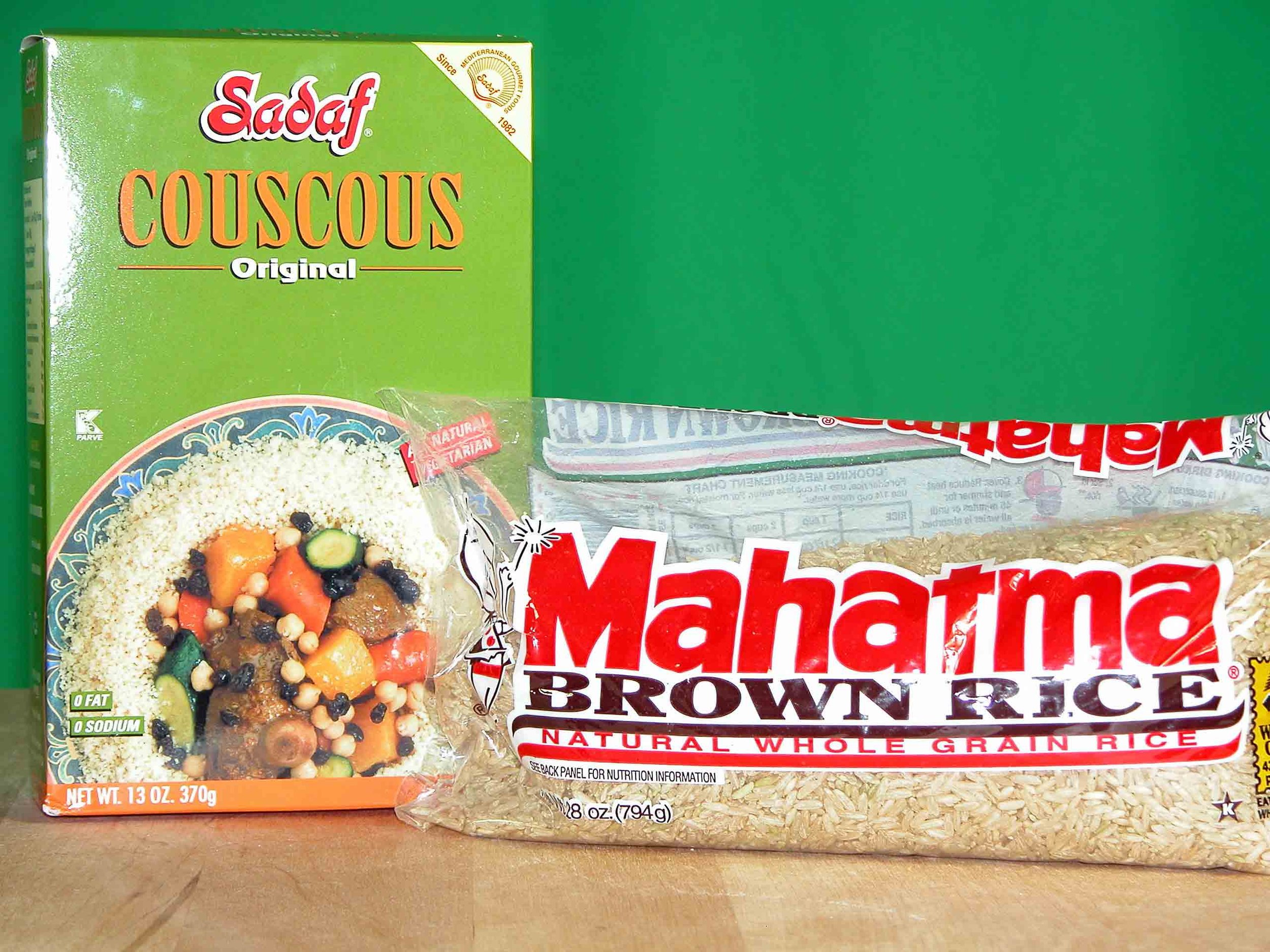 CousCous and Rice
