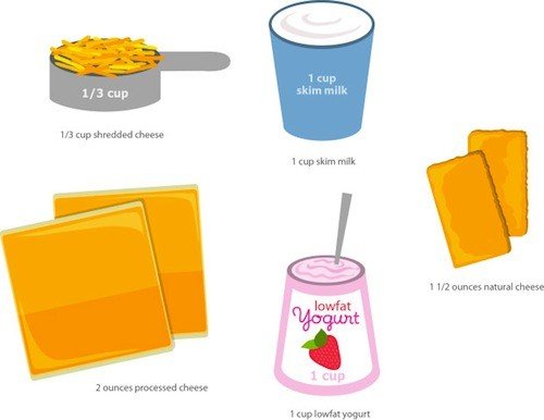 Dairy Portions