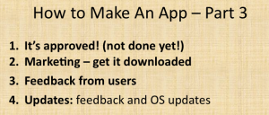 How to Make an App Part 3