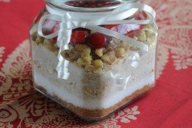 Holiday Cookies in a Jar