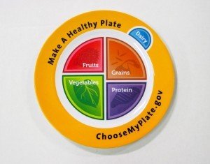 Actual MyPlate Plates