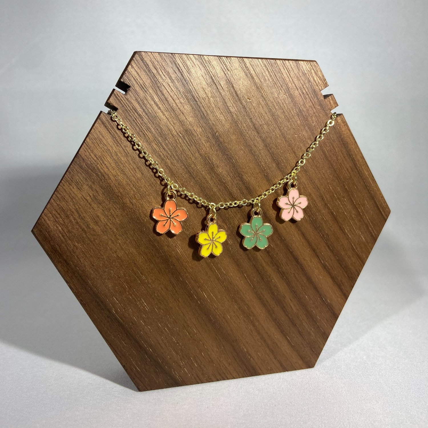 Katie Blossom Necklace - Full Color — Bleo Boutique