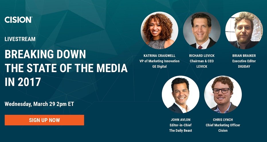 Cision Livestream on the State of the Media