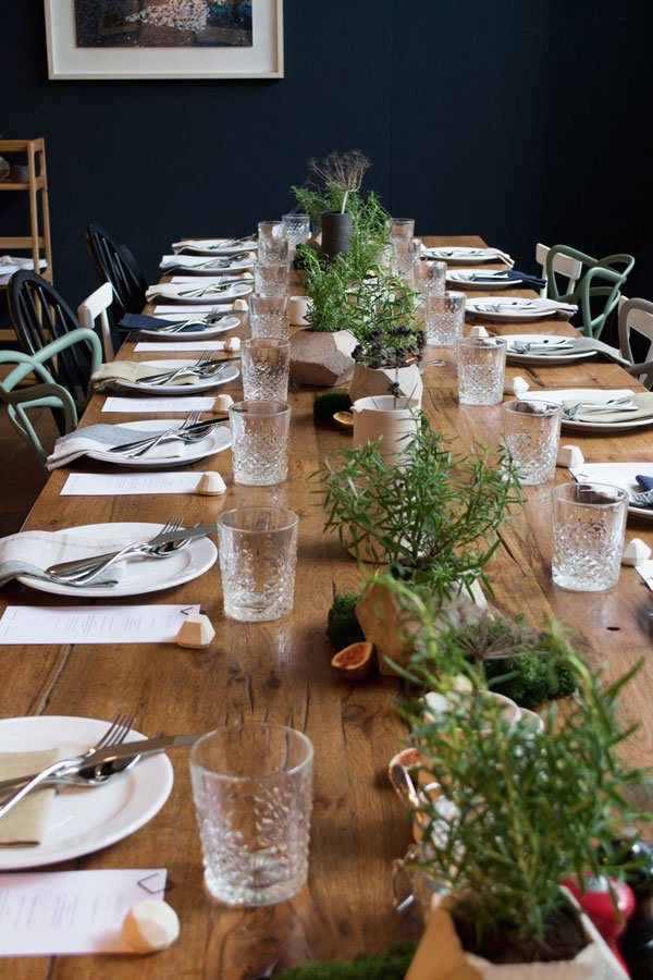 Function+Form Design Gatherings Heal's Forge & Co Table Styling