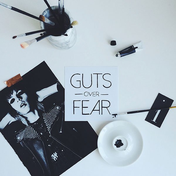 Guts Over Fear Curate & Display Instagram