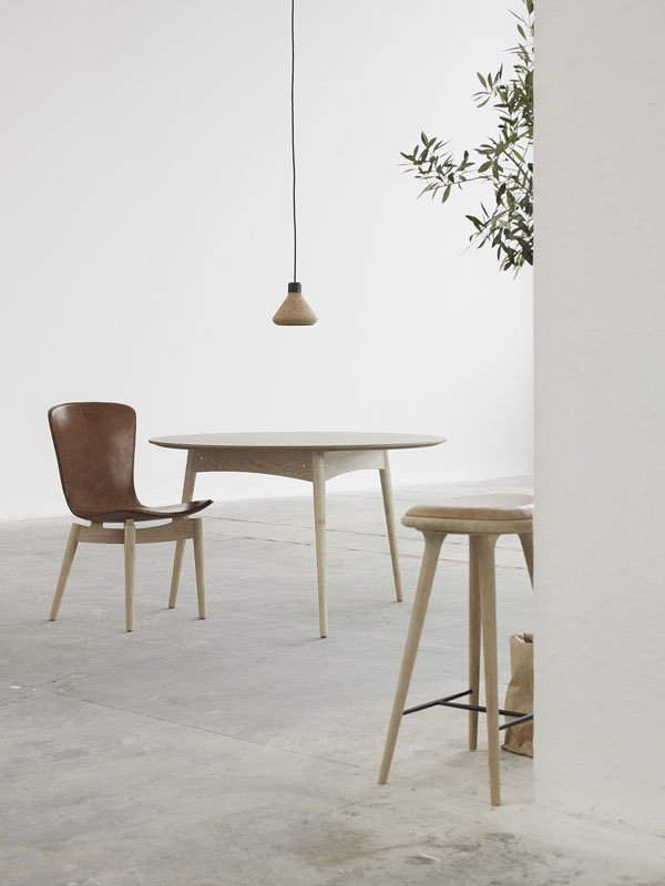 Mater Design, Danish ethical furniture, dining room, high stool