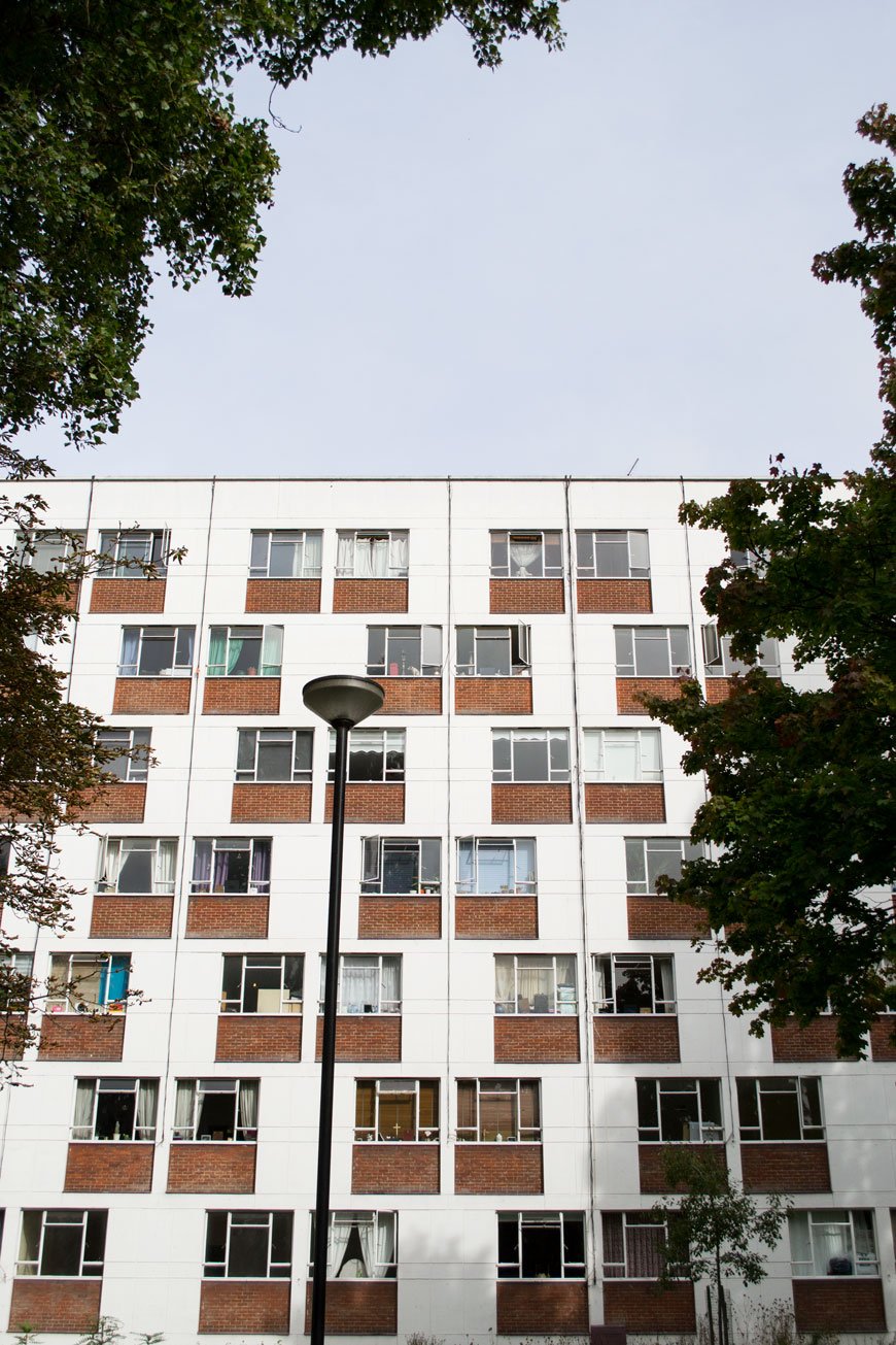 Bevin Court, designed by Berthold Lubetkin, architectural tour of modernist architecture in London