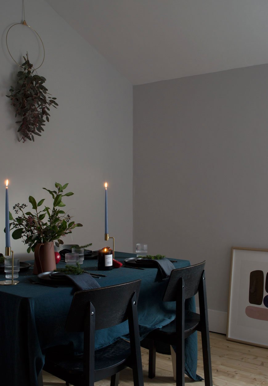 Festive table setting is one of the tasks I've done a lot of since becoming an interior stylist