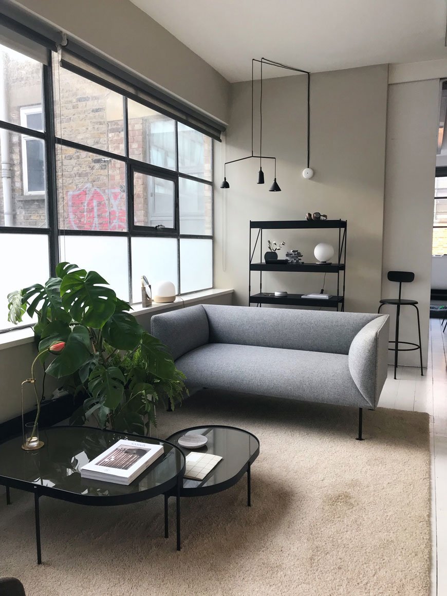 New Nordic design, MENU new live-in show flat, minimalist apartment in Shoreditch, London