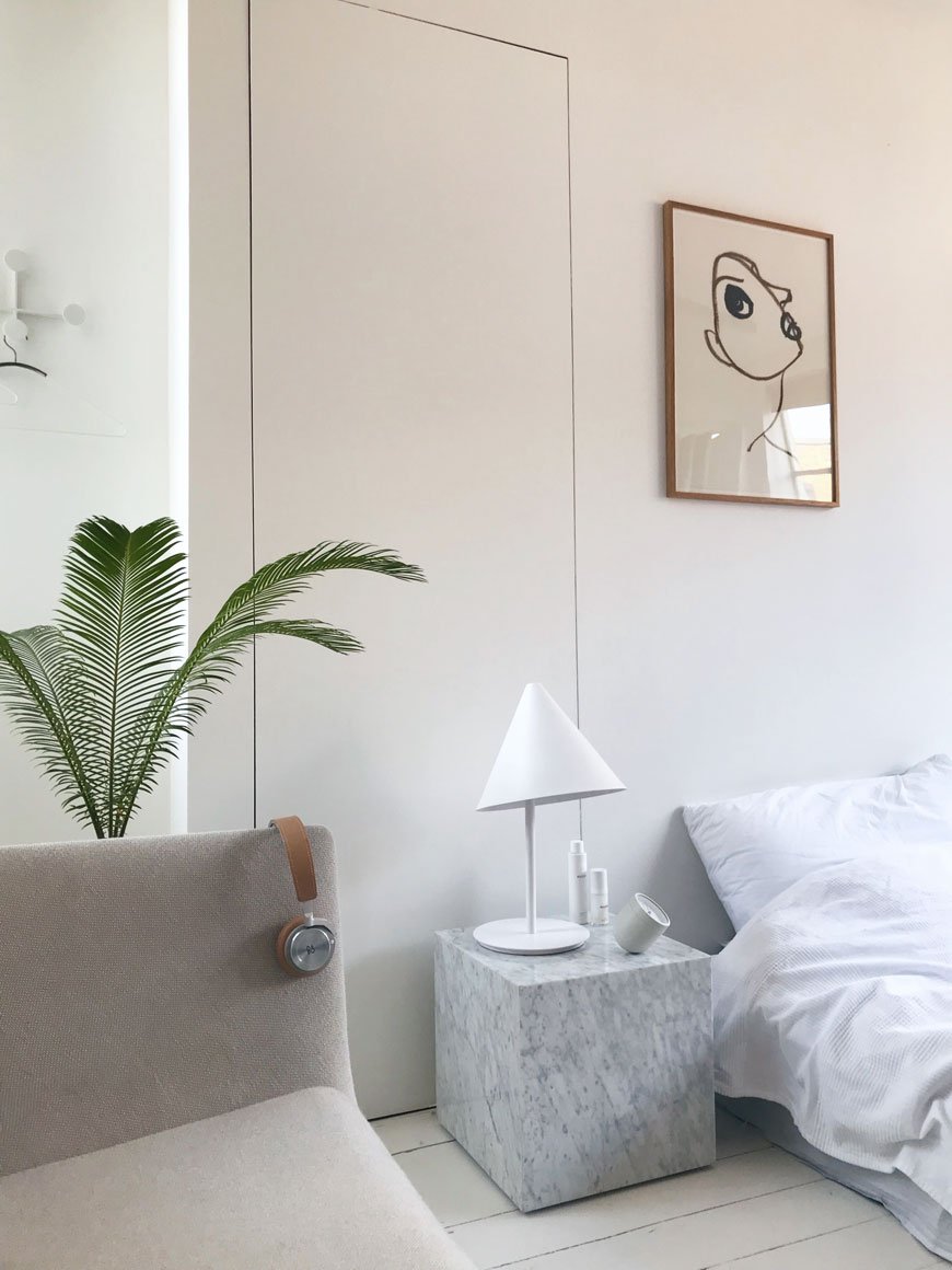 New Nordic design, MENU new live-in show flat, minimalist apartment in Shoreditch, London