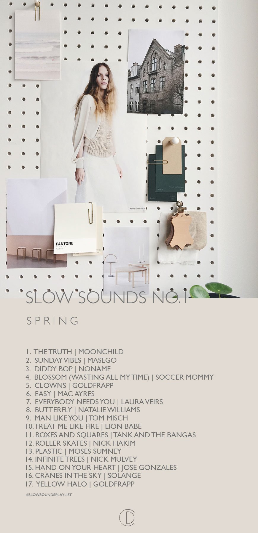 slow sounds playlist, slow living playlist, slow living music, music for spring