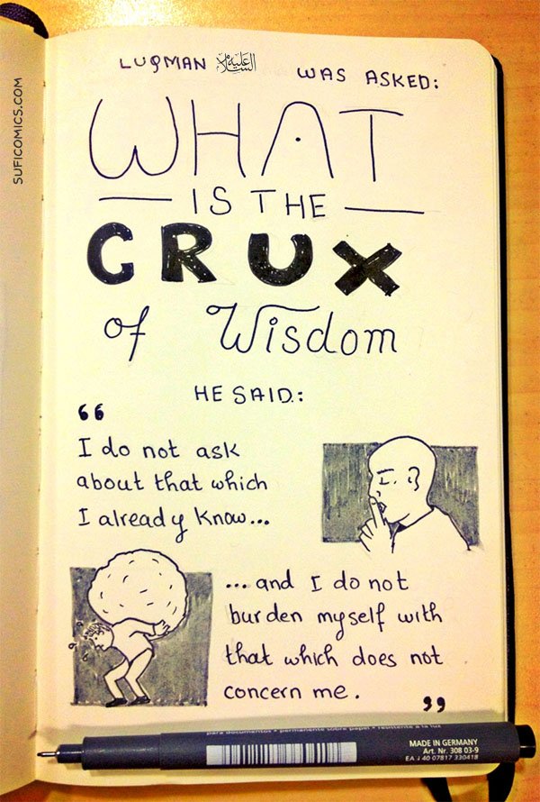 What is the Crux of Wisdom?