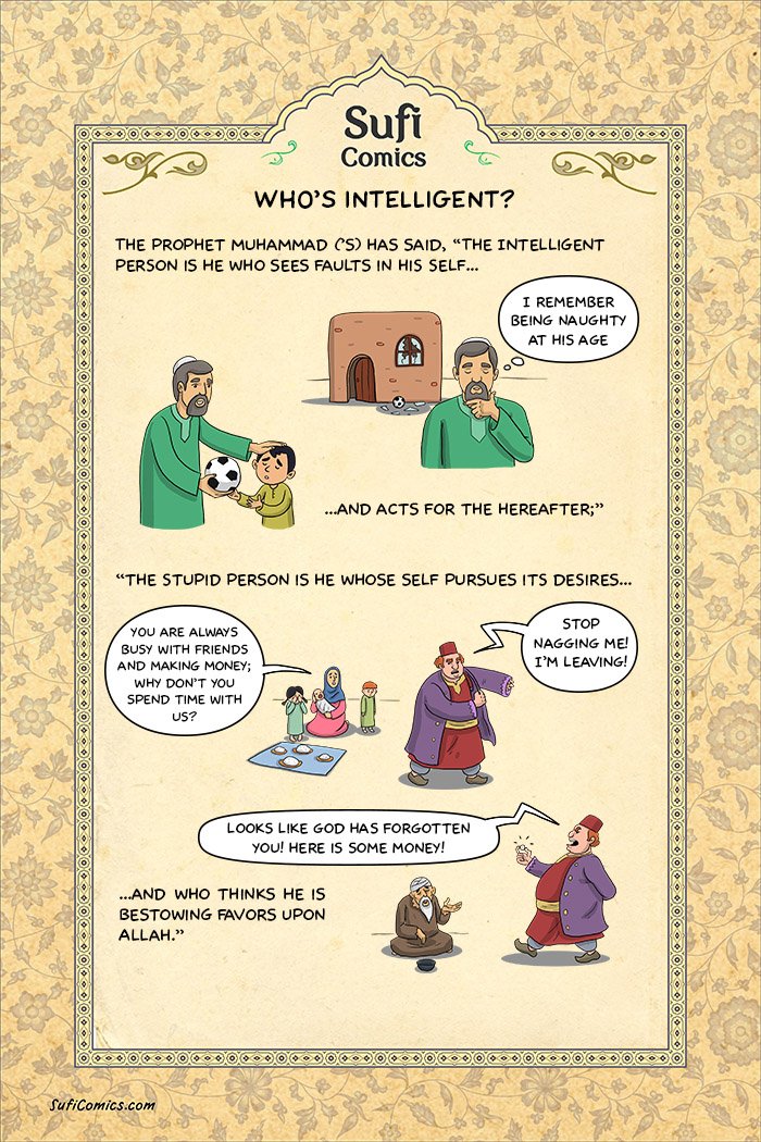 Sufi Comics: Who's Intelligent