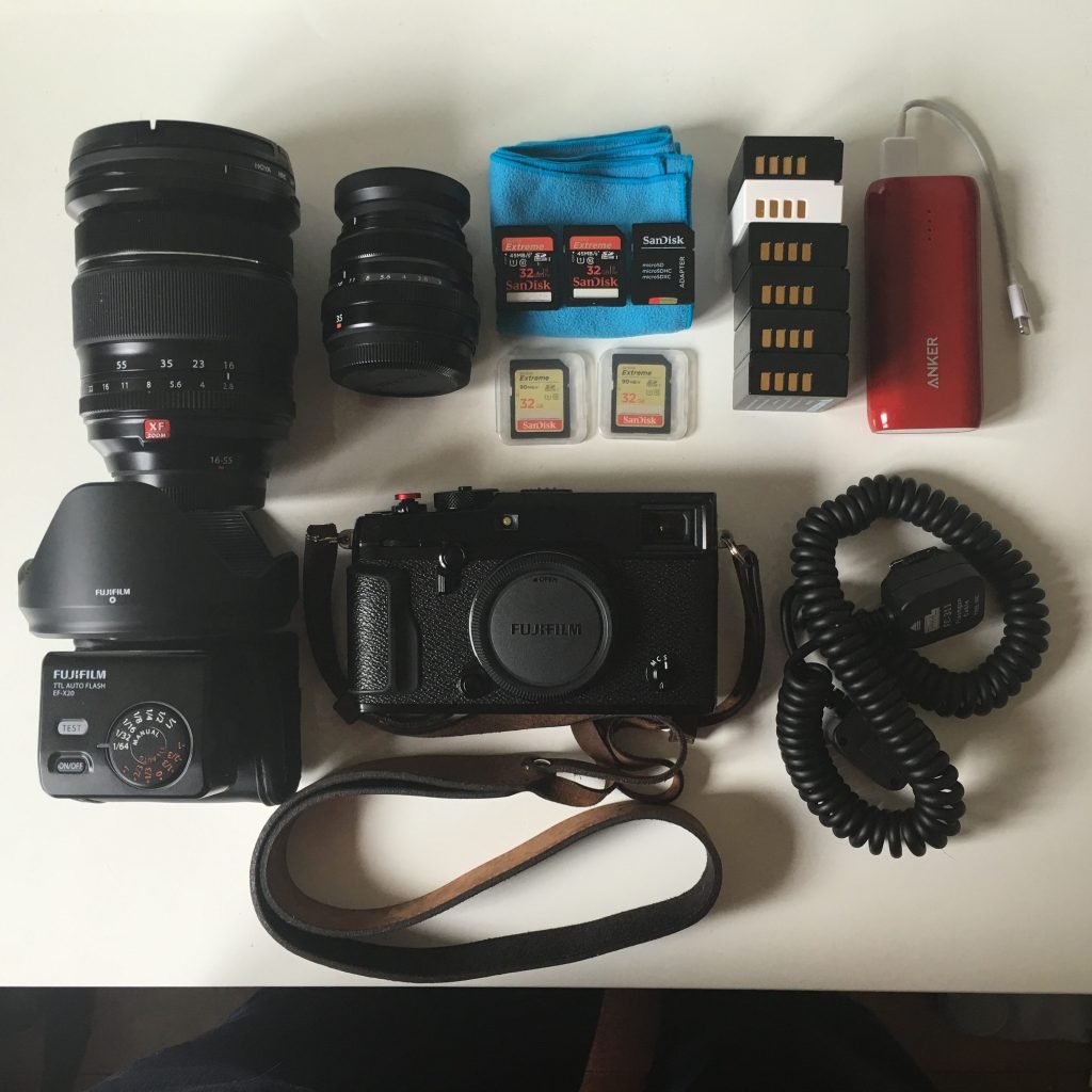 What's in my bag - all the kit