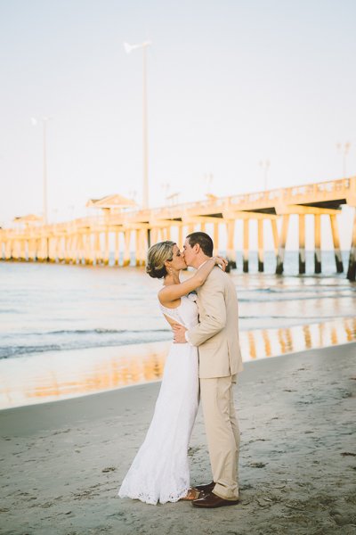 Outer Banks wedding photographer Jennette's Pier wedding photographer 