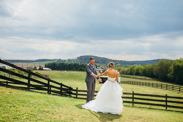 Staunton Virginia Wedding Photographer Sarah D'Ambra Photography Hermitage Hill Farm and Stables Wedding