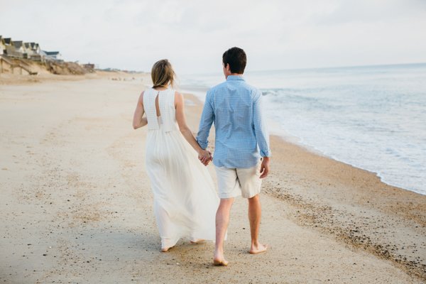 outer banks engagement session