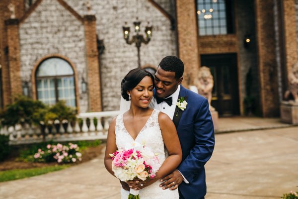 Bride and Groom Barclay Villa Catering and Events Sarah D'Ambra Photography 