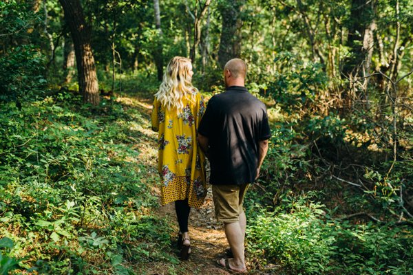 Nags Head Woods Engagement Session 