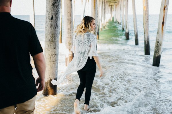 Nags Head Pier Engagement Session 